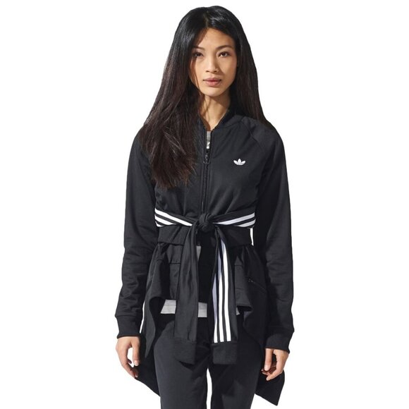 Adidas Black Original Couture Superstar Long Track Jacket - Medium - Picture 1 of 15